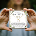 Christmas Gift for Stepdaughter Linked Circles Earring and Necklace Jewelry Set by Dear Ava