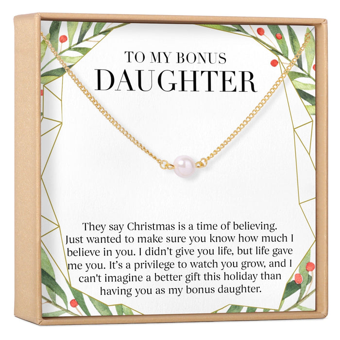 Christmas Gift for Stepdaughter Necklace, Multiple Styles by Dear Ava