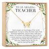 Christmas Gift for Teacher Butterfly Pendant Necklace