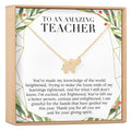 Christmas Gift for Teacher Elephant Pendant Necklace by Dear Ava
