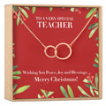 Christmas Gift for Teacher Necklace, Multiple Styles by Dear Ava