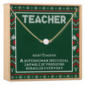 Christmas Gift for Teacher Necklace, Multiple Styles by Dear Ava