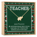 Christmas Gift for Teacher Necklace, Multiple Styles by Dear Ava