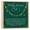 Christmas Gift for Teaching Assistant Dot Bracelet Bracelet