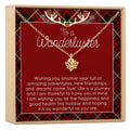 Christmas Gift for Travelers Lotus Necklace by Dear Ava