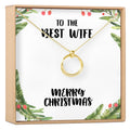 Christmas Gift for Wife Necklace by Dear Ava