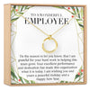 Christmas Gifts for Employee Appreciation Linked Circles Necklace