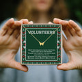 Christmas Gifts for Volunteer Appreciation Butterfly Pendant Necklace by Dear Ava