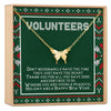 Christmas Gifts for Volunteer Appreciation Butterfly Pendant Necklace