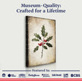 Christmas Holly Wall Art II by Tailored Canvases