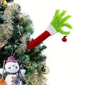 Christmas Poseable Bendable Grinch Furry Elf Decorations by DailySale