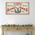 Christmas Reindeer Sign by Tailored Canvases