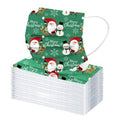 Christmas Special Mask Disposable Dustproof and Breathable Three-layer Protective Cover by DailySale