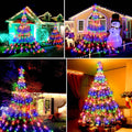 Christmas String Lights with 317 LED Star Hanging Twinkle Fairy Curtain Lights by DailySale