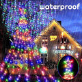 Christmas String Lights with 317 LED Star Hanging Twinkle Fairy Curtain Lights by DailySale