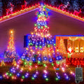 Christmas String Lights with 317 LED Star Hanging Twinkle Fairy Curtain Lights by DailySale