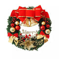 Christmas Xmas Wreath Home Door Wall Ornament Garland Bowknot Party Decoration by DailySale