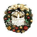 Christmas Xmas Wreath Home Door Wall Ornament Garland Bowknot Party Decoration by DailySale