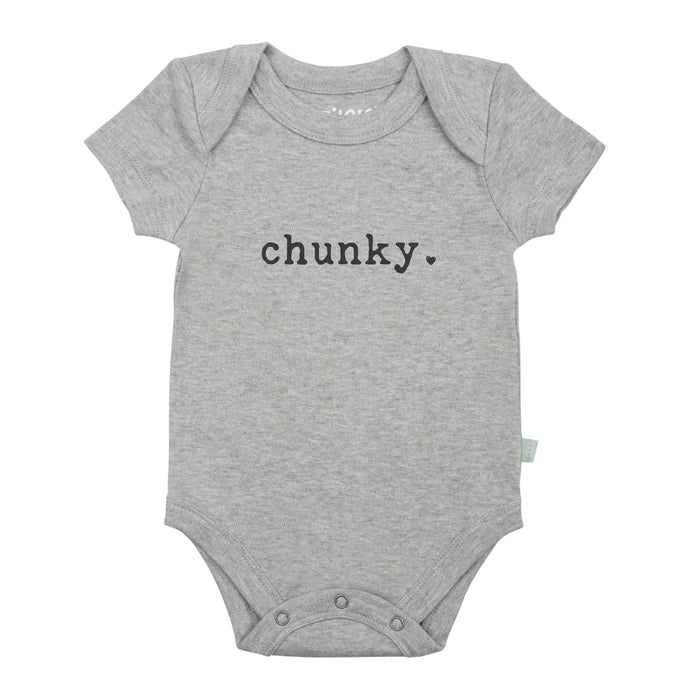 graphic bodysuit | chunky (heather) by Finn + Emma