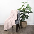 Chunky Knit Throw Blanket by DailySale