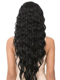 It's a Wig Ciao Bella Deep Lace Part Synthetic Wig, Black to Burgundy TTPMIST99J
