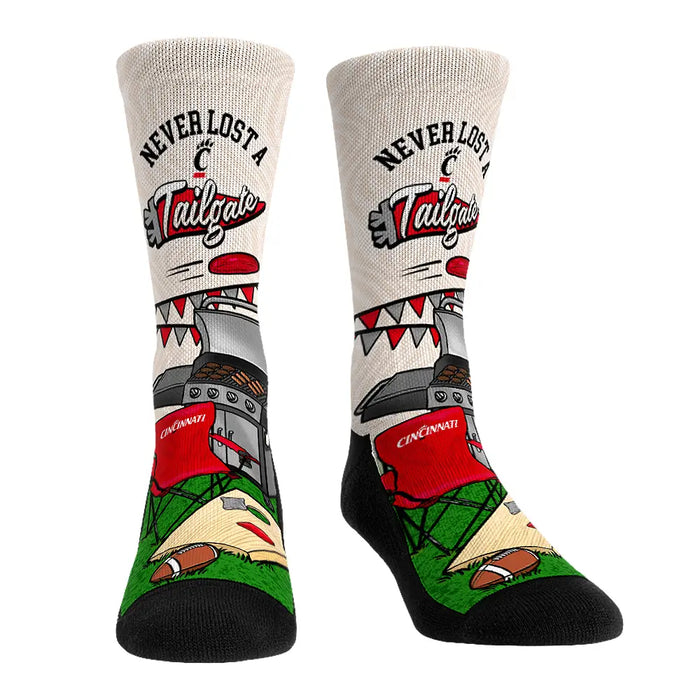Cincinnati Bearcats - Never Lost a Tailgate by Rock 'Em Socks