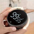 Circular Kitchen Timer - Battery Powered, ABS Material, ≤36V Operating Voltage, 0.01 Accuracy, No Laser Function by DailySale