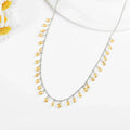 Citrine Layer Necklaces by Fine Color Jewels