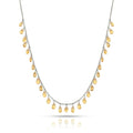 Citrine Layer Necklaces by Fine Color Jewels