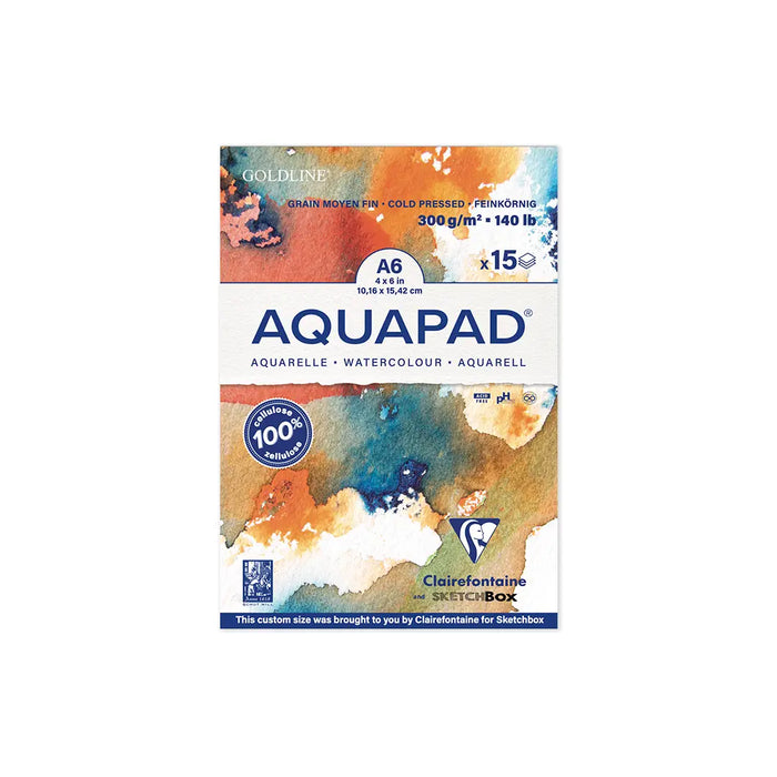 Clairfontaine Aqua Pad 4x6 15 sheets by ShopSketchBox