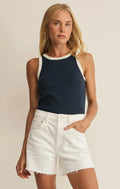 Clarke Rib Tank by Boutique 23