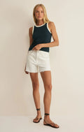 Clarke Rib Tank by Boutique 23