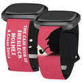 Classic Books HD Fitbit Versa 3 & Sense Watch Band by Affinity Bands