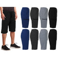 Classic & Cargo Fleece-Lined Jogger Shorts by DailySale