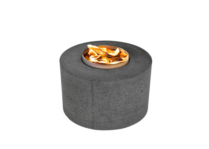 Classic Cylinder Concrete Fire Pit by City Bonfires