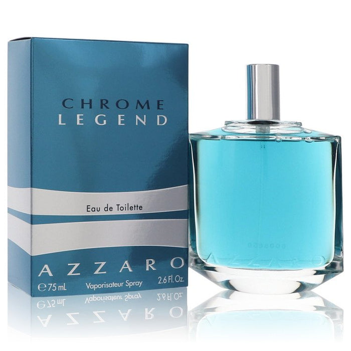 Chrome Legend by Azzaro Eau De Toilette Spray 2.6 oz for Men by Avera Group