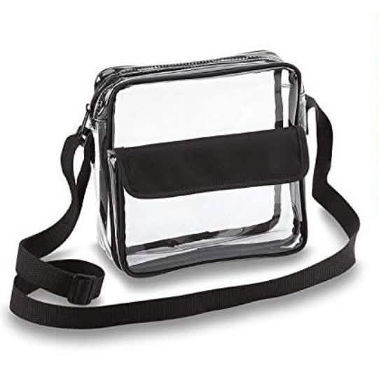 Clear Crossbody Messenger Shoulder Bag by DailySale