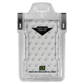 "Squeeze to Read" Secure Badge Holder Classic Vertical 1 ID Card Holder by ID Stronghold