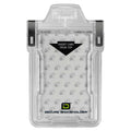 "Squeeze to Read" Secure Badge Holder Classic Vertical 1 ID Card Holder by ID Stronghold
