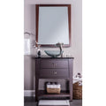 Novatto Piazza Glass Vessel Bathroom Sink Clear, 16.5 x 5.5 by Vanessa Jane