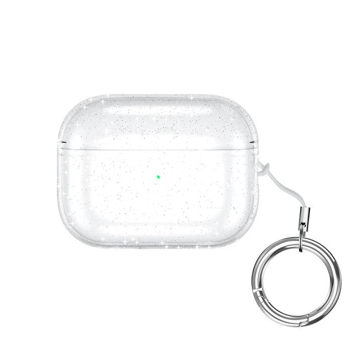Clear Sparkle Series Case - Apple AirPods Pro 2 (2nd Generation) by Zerodamage Sahara Case LLC