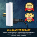 ClearMax 6 Outlet Adapter with 2 USB Ports by DailySale