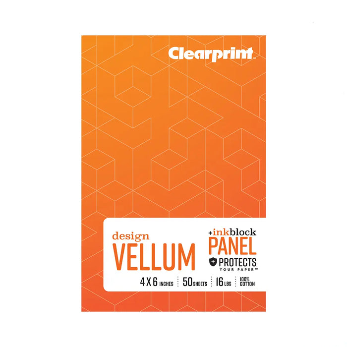 Clearprint Design Vellum 4x6-50sheets by ShopSketchBox