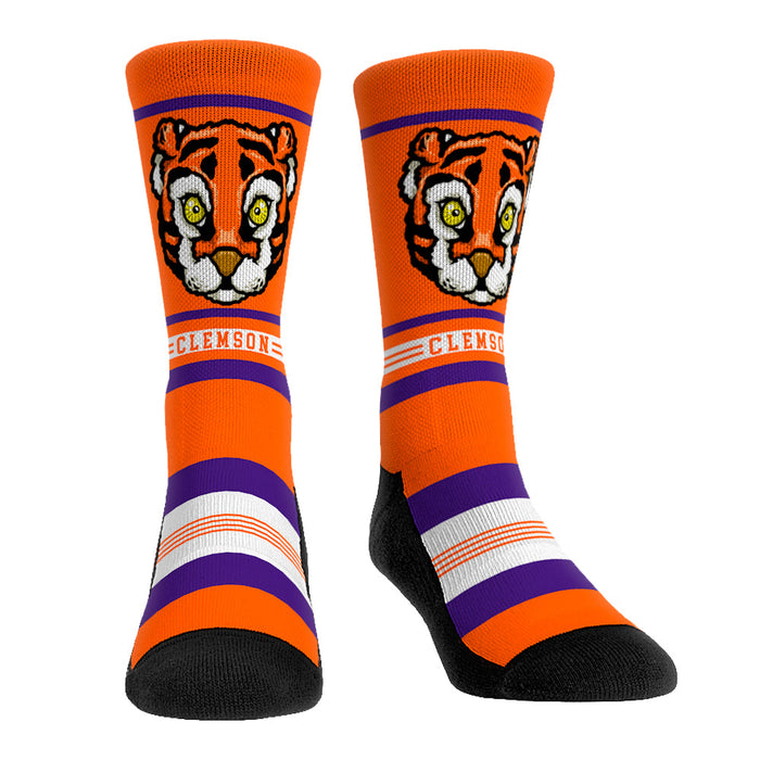 Clemson Tigers - Game Face Mascot by Rock 'Em Socks