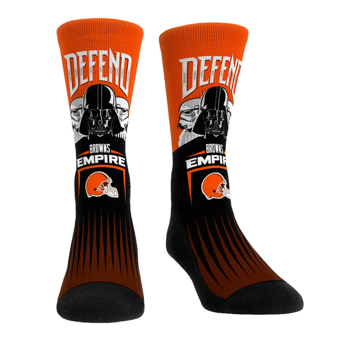 Cleveland Browns - Star Wars - Defend The Empire by Rock 'Em Socks