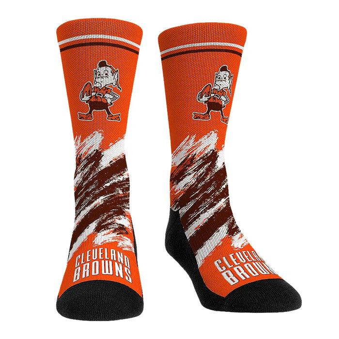 Cleveland Browns - Throwback Paint by Rock 'Em Socks