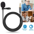 Clip On Microphone Hands Free Lavalier Lapel Mic by DailySale
