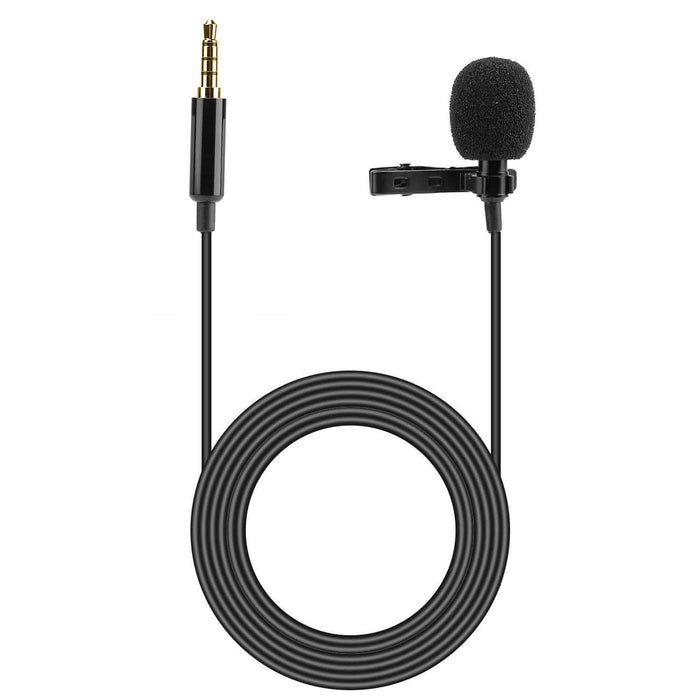 Clip On Microphone Hands Free Lavalier Lapel Mic by DailySale