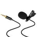 Clip On Microphone Hands Free Lavalier Lapel Mic by DailySale