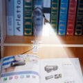 Clip On Reading Light USB Desk Clamp Lamp Flexible Gooseneck by DailySale